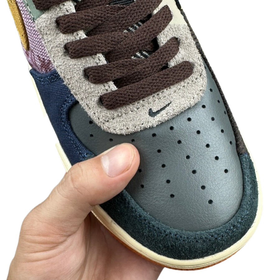 Giày Sneaker Air Force 1 Low Travis Scott OG Brown -Hàng Chuẩn Từ Cao Cấp-Like.Auth Full Bill Box Hãng Neww