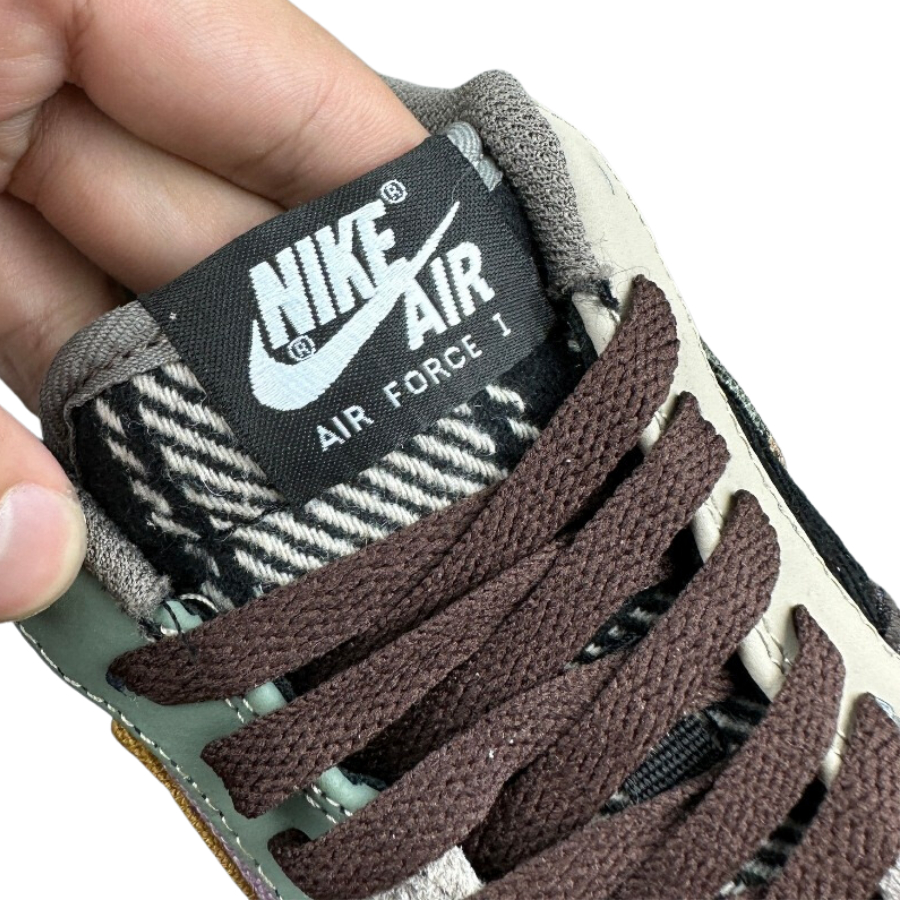 Giày Sneaker Air Force 1 Low Travis Scott OG Brown -Hàng Chuẩn Từ Cao Cấp-Like.Auth Full Bill Box Hãng Neww