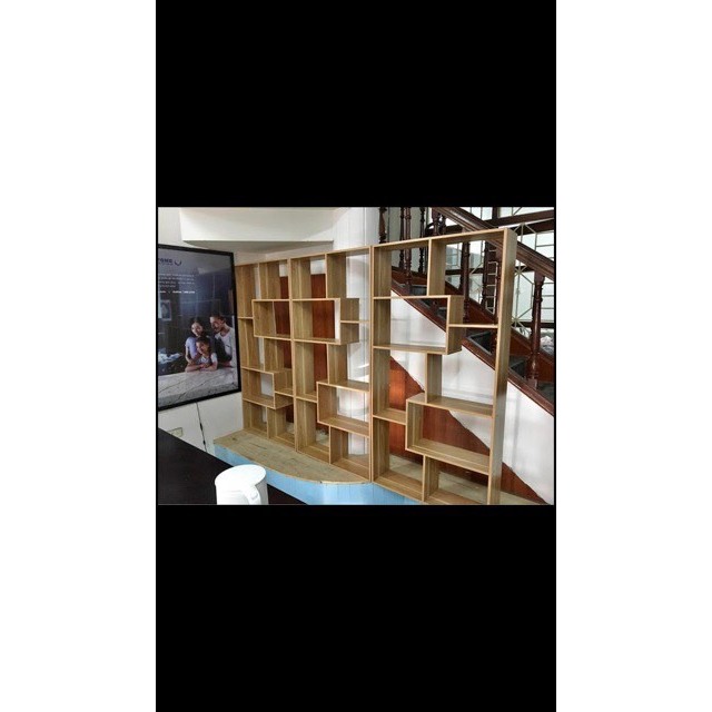 Kệ Sách Để Sàn Nhiều Ngăn - Giá Kệ Hình Chữ U