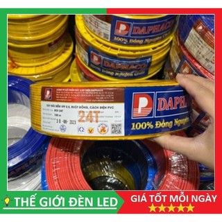 Dây điện đôi daphaco 2x16, 2x24, 2x32, 2x30 cuộn 100m chính hãng