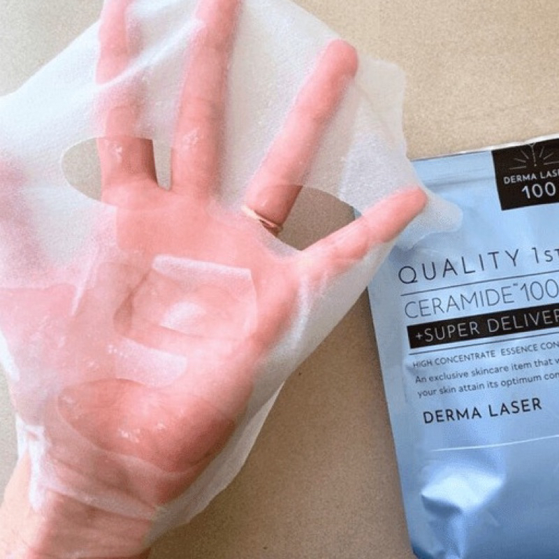 Mặt nạ dưỡng da chuyên sâu Quality 1st Derma Laser gói 7 miếng - Nội địa Nhật Bản