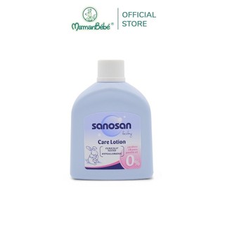 (MamanBébé chính hãng) Sữa dưỡng thể Sanosan chiết xuất Olive hữu cơ chai du lịch thể tích 50 ml