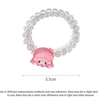 🧚🏻‍♀️Ganten🧚🏻‍♀️Dây Cột Tóc Co Giãn Hình Hello Kitty / Ếch Dễ Thương Cho Nữ