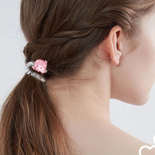 🧚🏻‍♀️Ganten🧚🏻‍♀️Dây Cột Tóc Co Giãn Hình Hello Kitty / Ếch Dễ Thương Cho Nữ