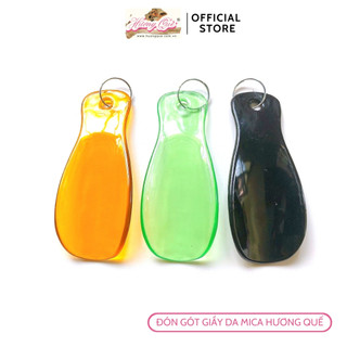 Đón gót giầy da mica hương quế