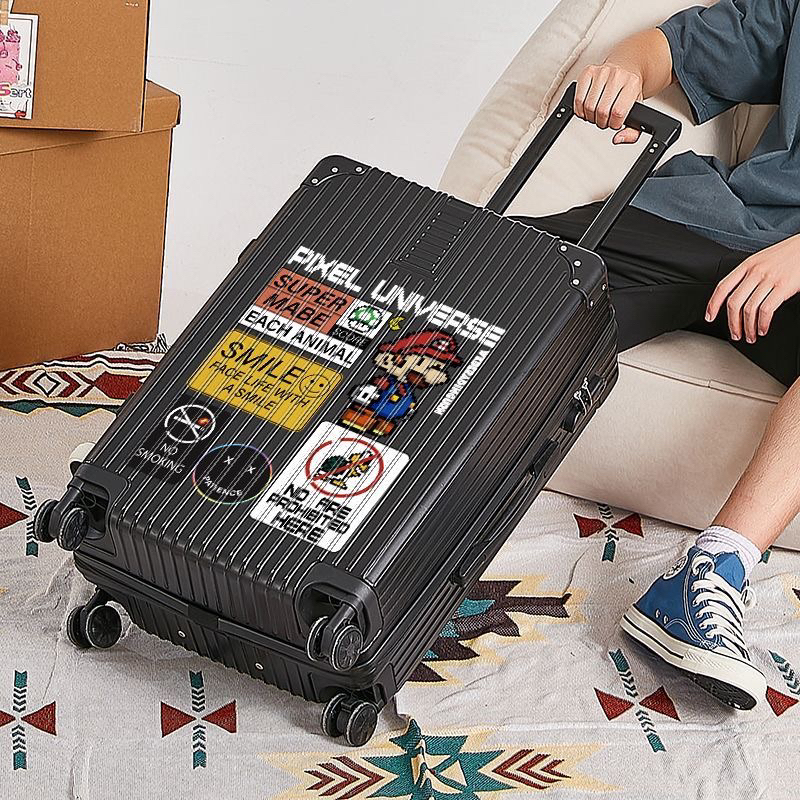 Vali 20-28 inch Vali xe đẩy 24 inch Hộp mật khẩu 22 inch 2023 mới sức chứa lớn bánh xe im lặng bền bỉ Vali 26 inch