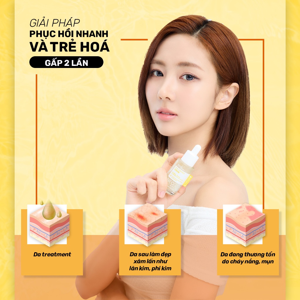 Serum Phục Hồi Trẻ Hoá Da 2,5% Peptide Sinh Học Neogen Dermalogy Real Peptide Serum 30ml