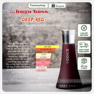 5ml-10ml | Nước hoa nữ Hugo Boss Deep Red