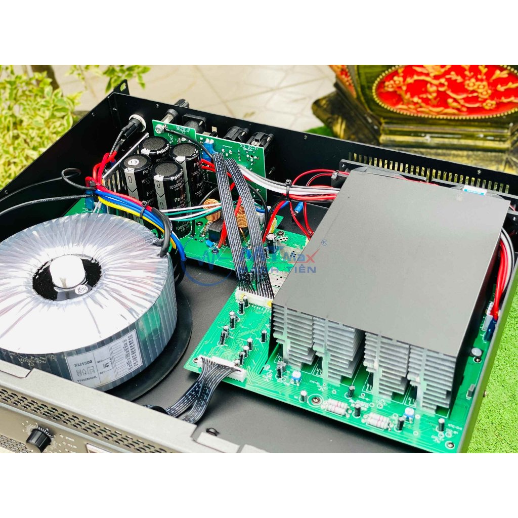 Đẩy Công Suất X4 Đánh Được Cặp Loa Full Bass 25, Công Suất 400W/Kênh Sử Dụng Hát Karaoke, Nghe Nhạc