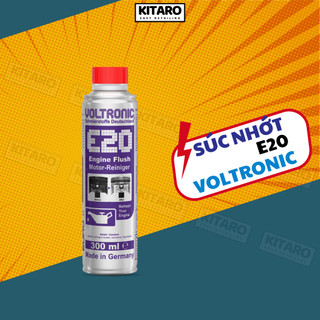 Dung dịch súc rửa động cơ VOLTRONIC E20 ENGINE FLUSH 1L Dành cho ô tô, xe máy