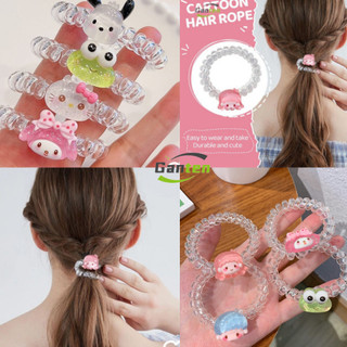 🧚🏻‍♀️Ganten🧚🏻‍♀️Dây Cột Tóc Co Giãn Hình Hello Kitty / Ếch Dễ Thương Cho Nữ