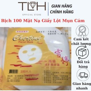 Bịch 100 mặt nạ giấy lột mụn cám