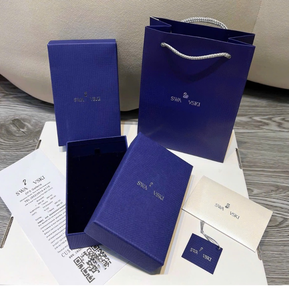 Set Hộp Đựng Trang Sức , Dây Chuyền, Lắc Tay, Bông Tai Sami Thương Hiệu S_WA_ROV_SKI