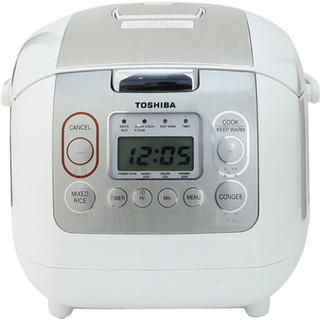 Nồi cơm điện toshiba rc-10nmf - xuất xứ thái lan - dung tích 1 lít - hàng chính hãng