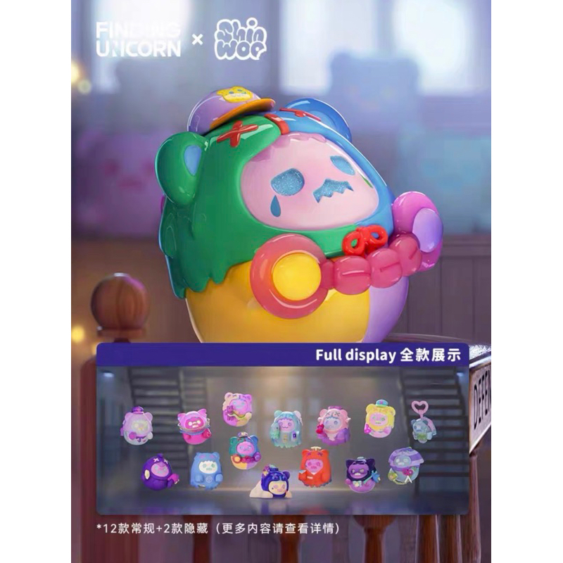 Mở bịch Shinwoo Baddy Bear town mô hình trưng bày