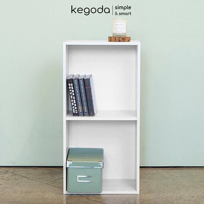 Kệ Gỗ Trang Trí 2 Tầng Mori Rộng 34cm Thương Hiệu KEGODA KGD24
