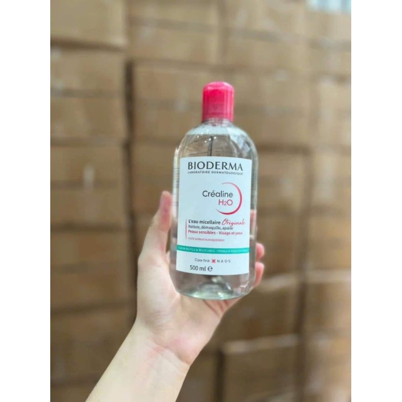 Nước tẩy trang Bio.derma Sensibio H20 500ml dành cho da dầu da hỗn hộp | BigBuy360 - bigbuy360.vn