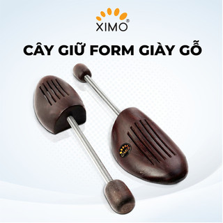Cây giữ form giày gỗ shoe tree đa năng tiện lợi XIMO cho cả nam và nữ (XCGFG06)