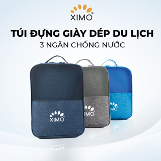 TÚI ĐỰNG GIÀY DÉP DU LỊCH, THỂ THAO TIỆN DỤNG 3 NGĂN CHỐNG NƯỚC XIMO TDG04