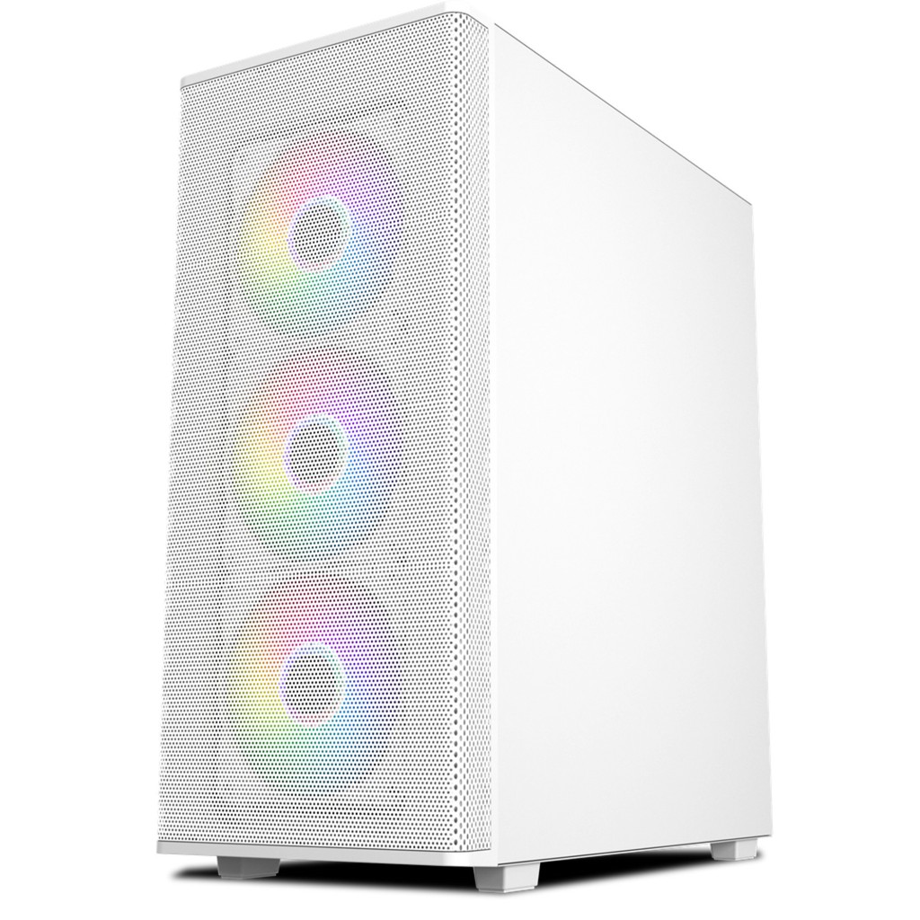 Vỏ Case máy tính MIK AION 3FA Black sẵn 3 Fan RGB- Hàng chính hãng - Giá siêu rẻ