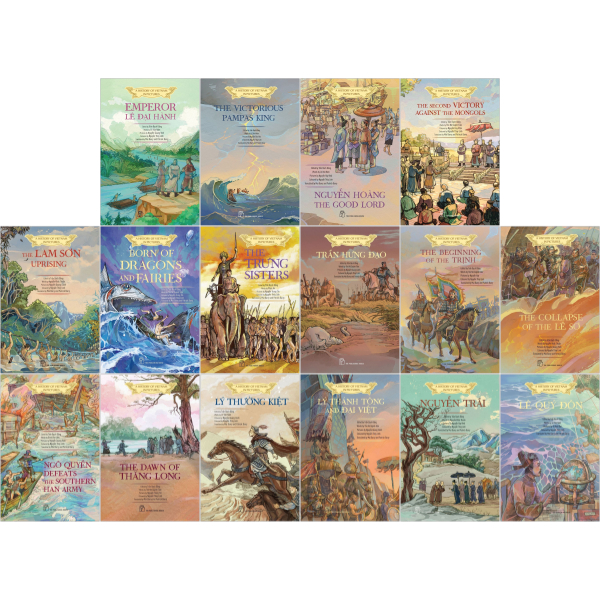 Sách - Boxset A History Of Vietnam In Pictures   - Nhiều Tác Giả