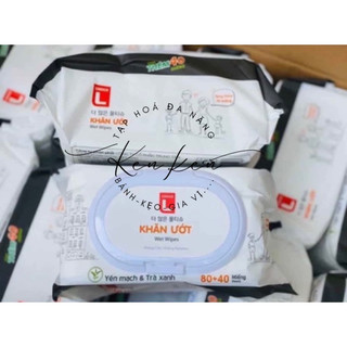 Khăn ướt Hàn Quốc Lotte bịch 120 tờ_KK0141