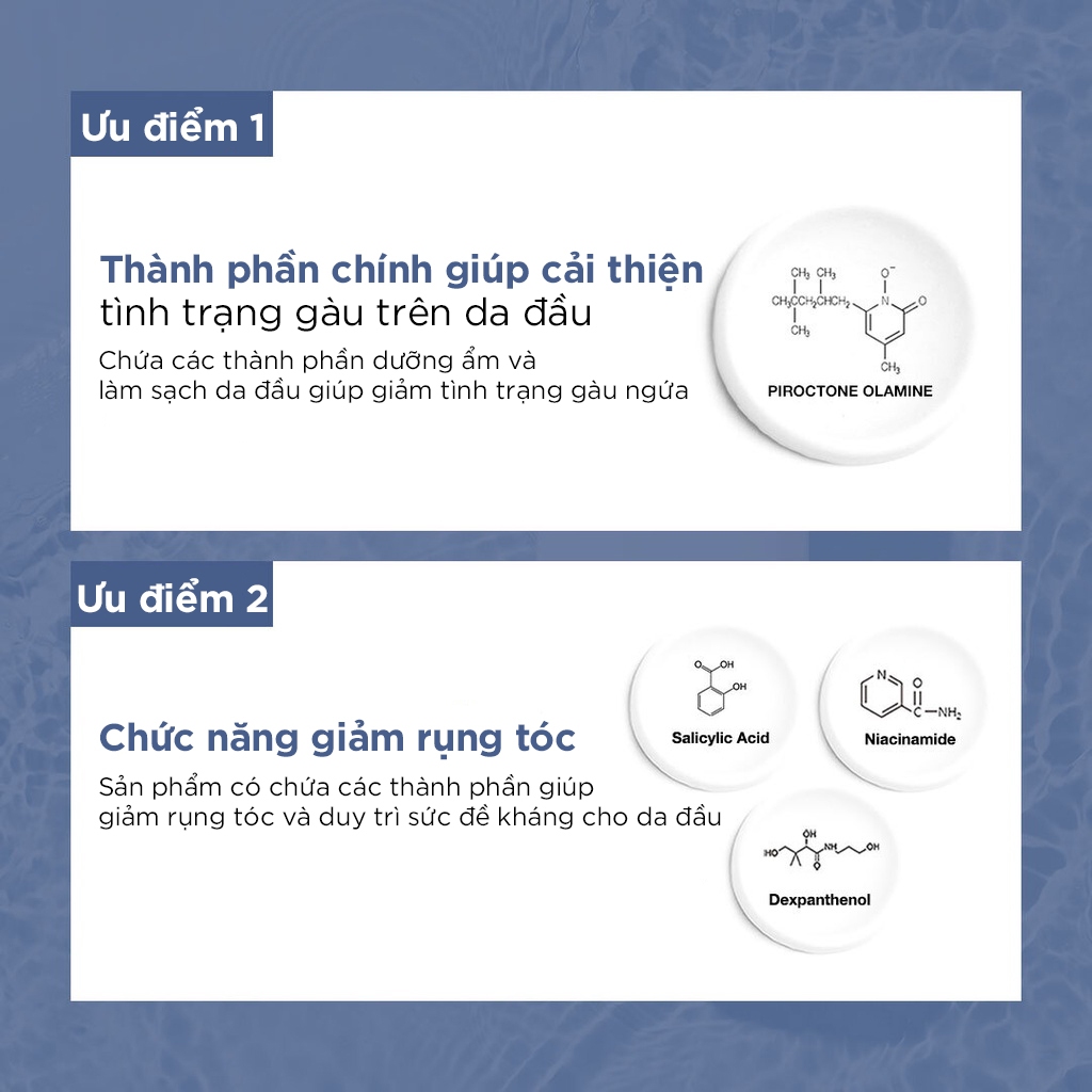 Dầu gội dành cho da đầu gàu ngứa sạch làm sâu da đầu và hỗ trợ mọc tóc Dr.FORHAIR Folligen Anti-Dandruff Shampoo 300ml