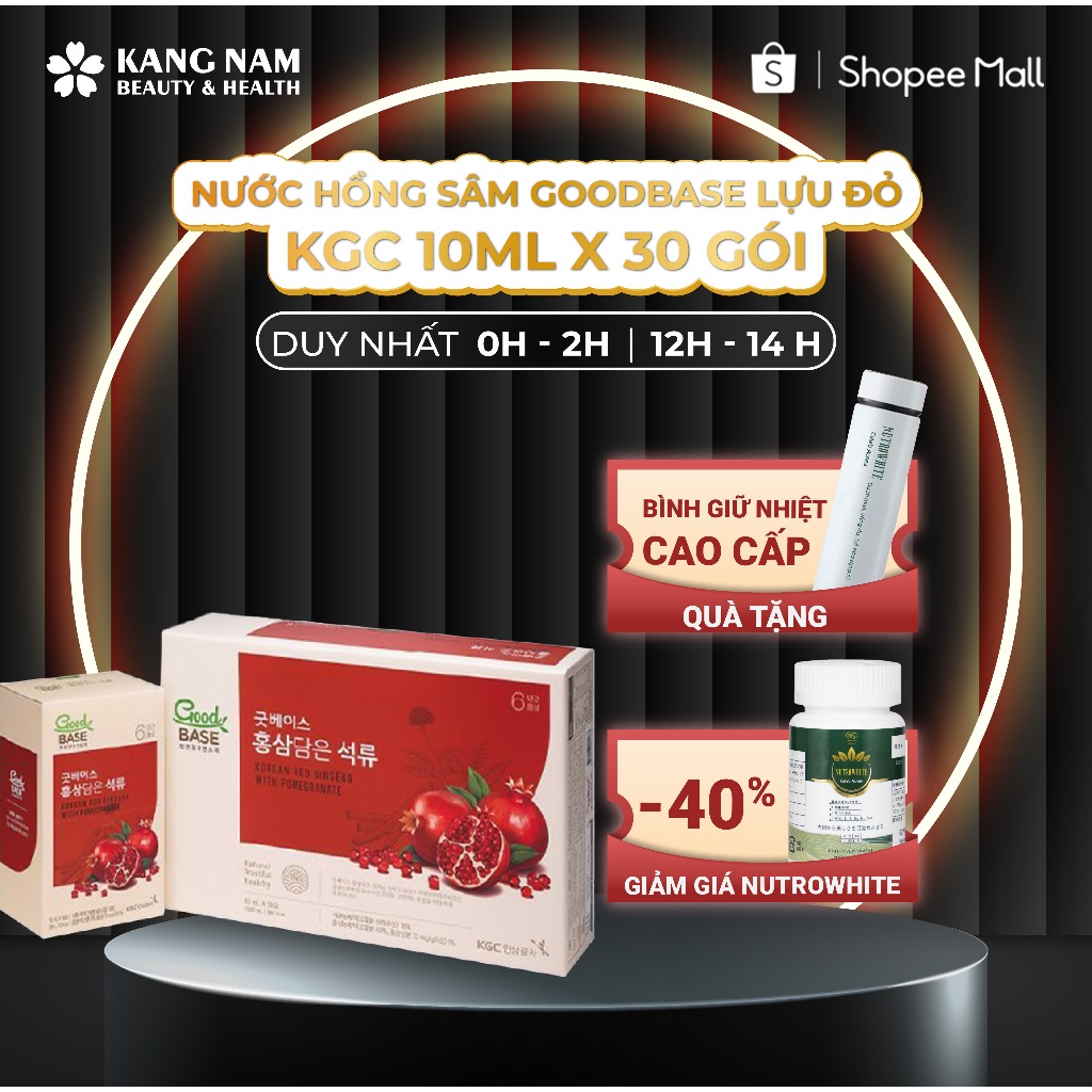 Nước Hồng Sâm KGC Cheong Kwan Jang Goodbase lựu đỏ 50ml