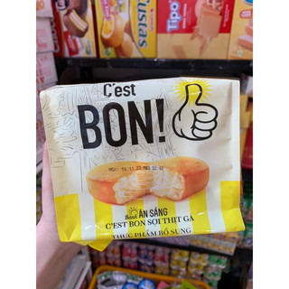 Bánh bon sợi thịt gà