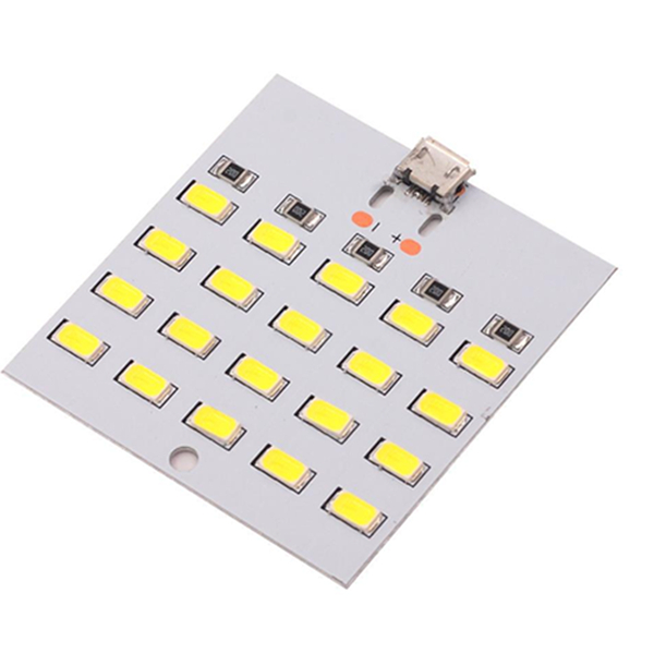 Đèn Led sáng cổng Micro USB / USB - 5V, dây cáp kim loại, cáp on off