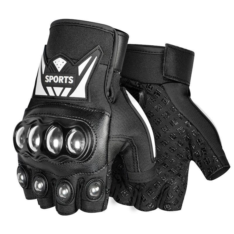 Găng Tay Thể Thao Cảm Ứng Chính Hãng SPORTS   Dài ngón& Hở ngón - Găng Tay Xe Máy Chống Trượt Thoáng Khí Unisex - G