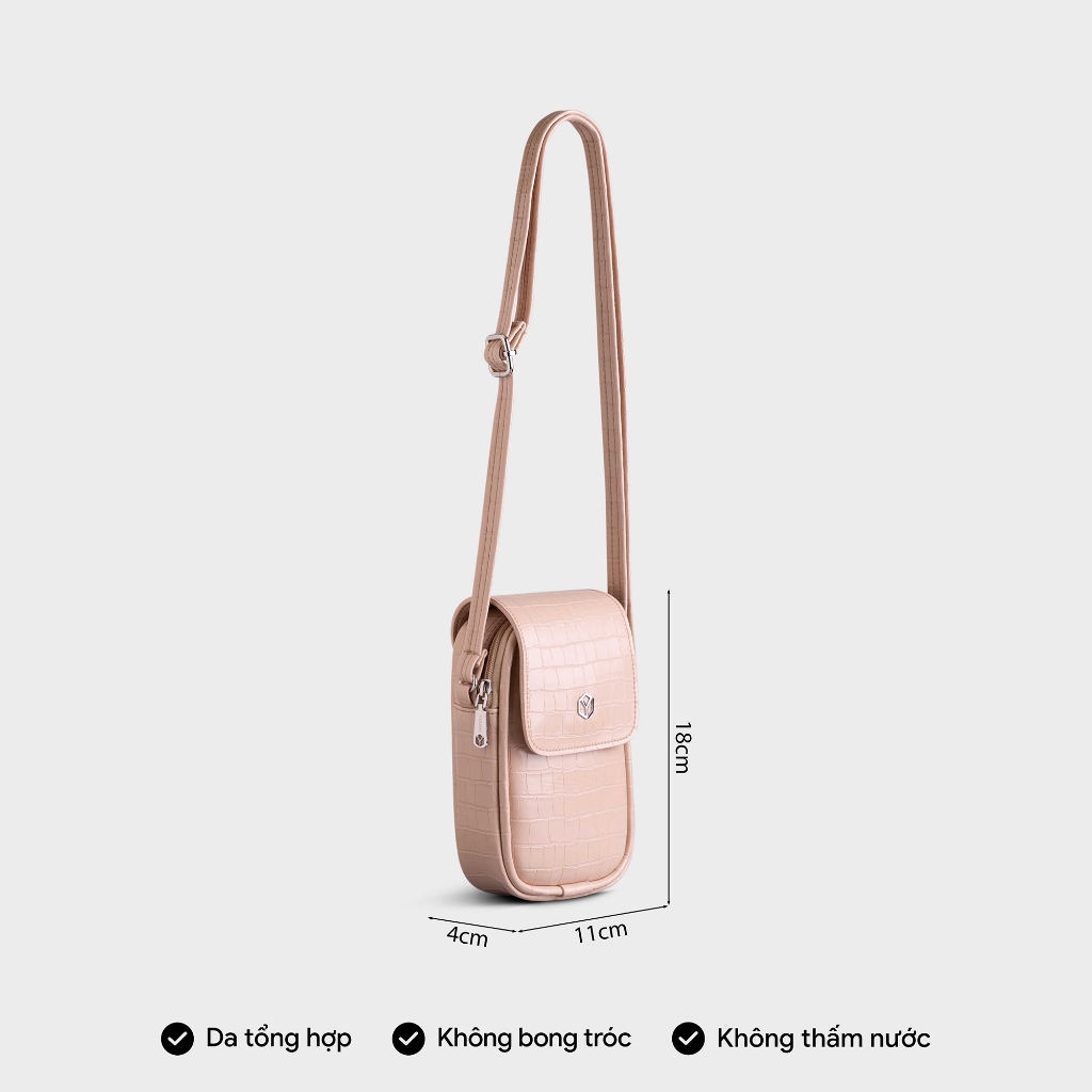 Túi đeo chéo da nữ thời trang sành điệu Yuumy Seasand YN180