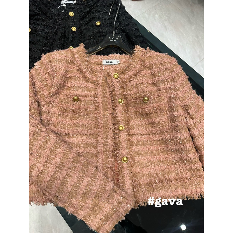 Áo dạ Tweet 2 màu