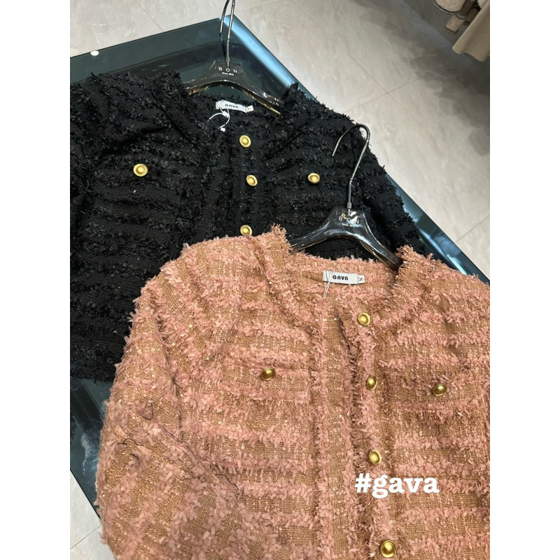 Áo dạ Tweet 2 màu