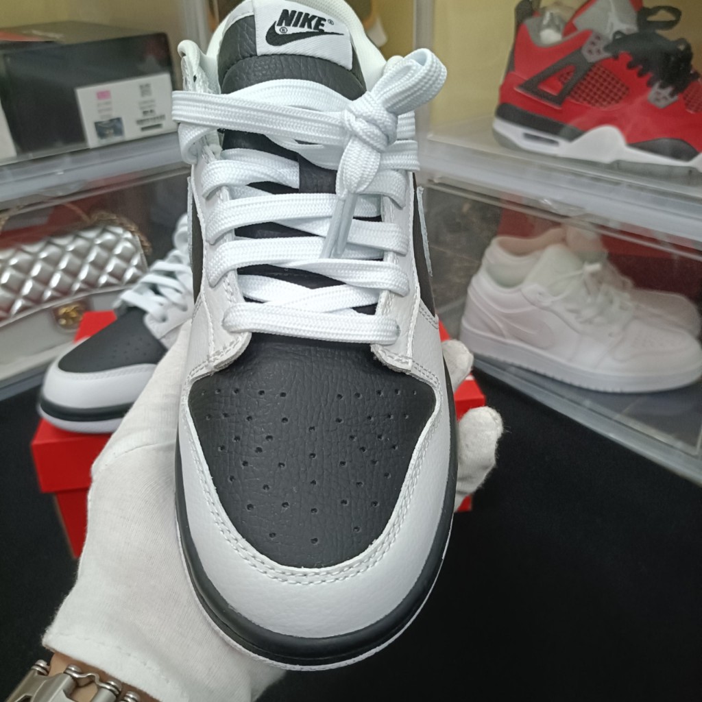 Giày sneaker nam nữ SB dunk low kinh điển trắng đen,giày nam thể thao dễ phối đồ.