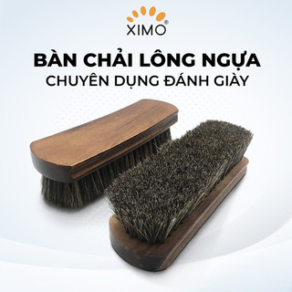 Bàn chải lông ngựa dành cho dân đánh giày XIMO chuyên dụng (XBCDG09)