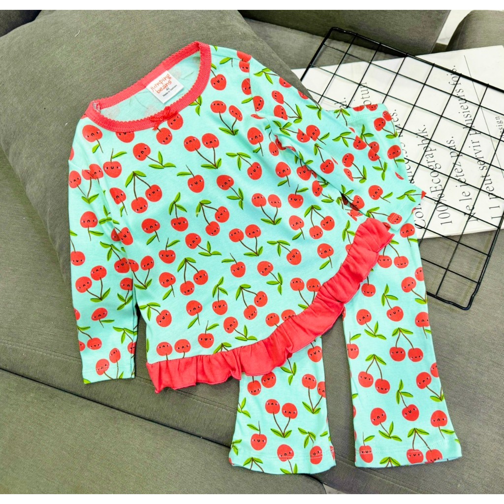 BỘ TAY DÀI QUẦN DÀI THU ĐÔNG BÁNH BÈO CHO BÉ GÁI SIZE NHÍ 10-23KG-QUẦN ÁO TRẺ EM-PIKAKIDS