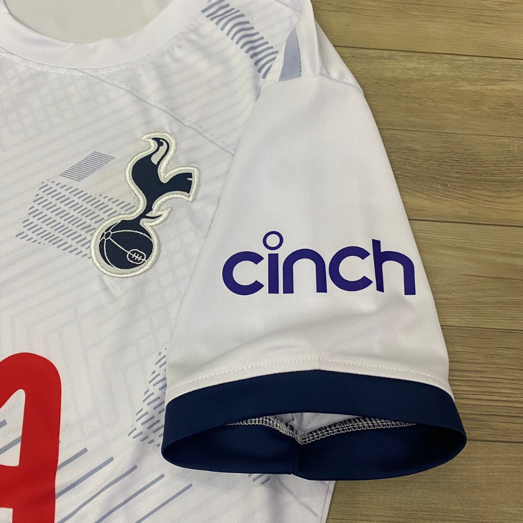 Bộ quần áo đá banh Tottenham trắng sân nhà 2024 FLG tay No Room
