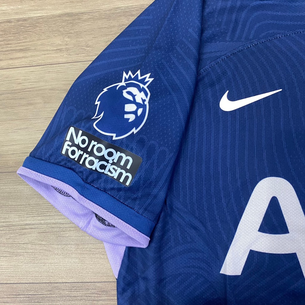 Bộ quần áo bóng đá Tottenham xanh đen  thun mà HD 2024-FLg No Room