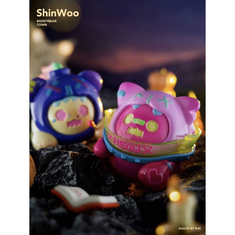 Mở bịch Shinwoo Baddy Bear town mô hình trưng bày