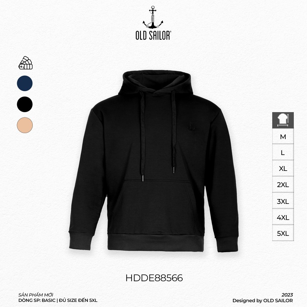 Áo hoodie Old Sailor - 88566  Big size upto 5XL