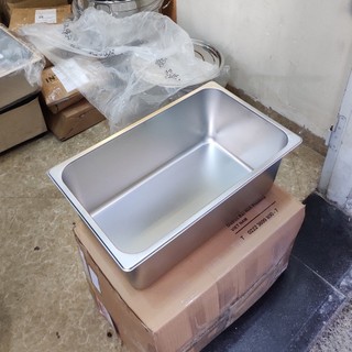 Khay inox gn 1/1 sâu 20cm có nắp - 28l