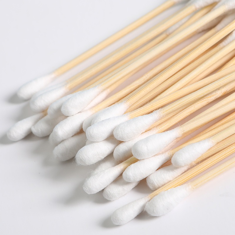 Hộp 500 Cây Tăm bông Ráy Tai Cotton Swabs, Set 500 Tăm Bông Ráy Tai 2 Đầu Tiện Lợi, An Toàn Vệ Sinh Thấm Hút Tốt