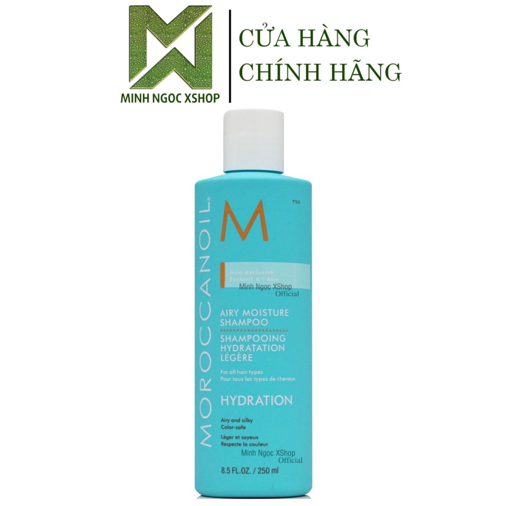 Dầu gội dưỡng ẩm công thức siêu nhẹ Moroccanoil Airy Moisture 250ML