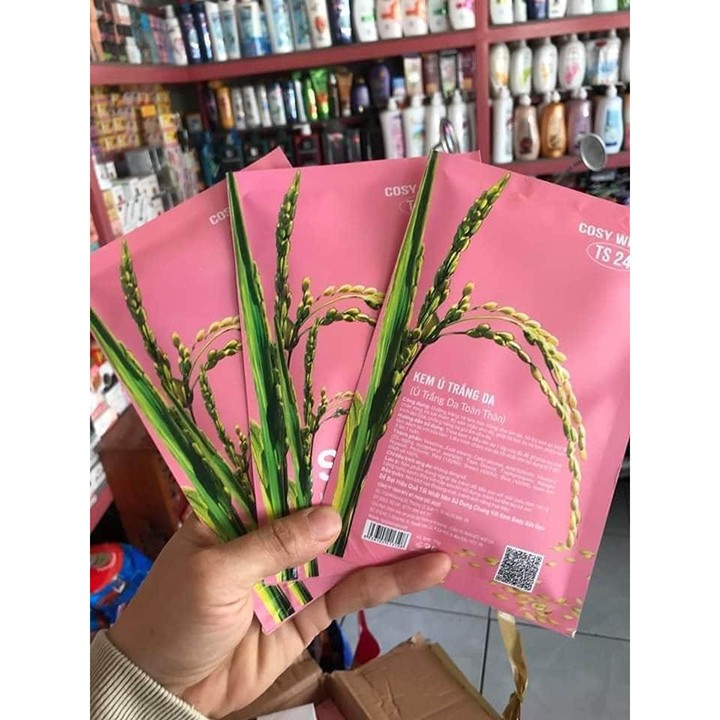 Kem COSY WHITE Ủ trắng body Sữa Gạo