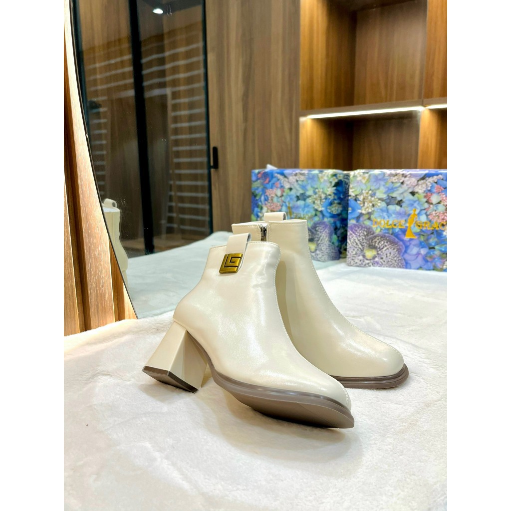 Giày boot nữ cổ thấp 10181