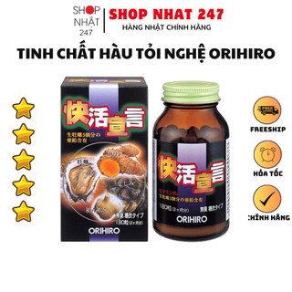 [Hỏa Tốc HN] Tinh Chất Hàu Tươi, Tỏi, Nghệ Orihiro 180 Viên Nhật Bản