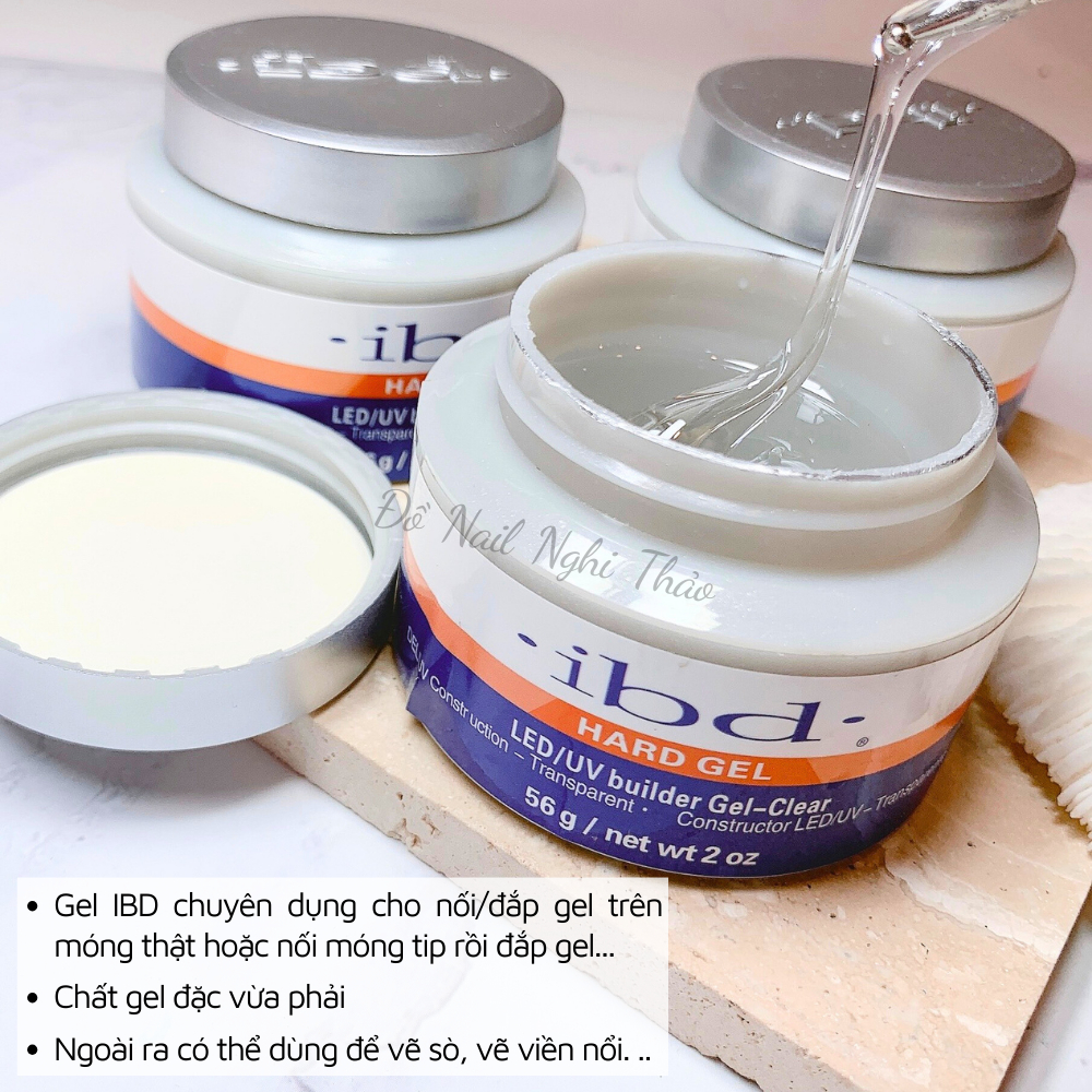 Gel đắp móng IBD không nóng JELIVA 56g