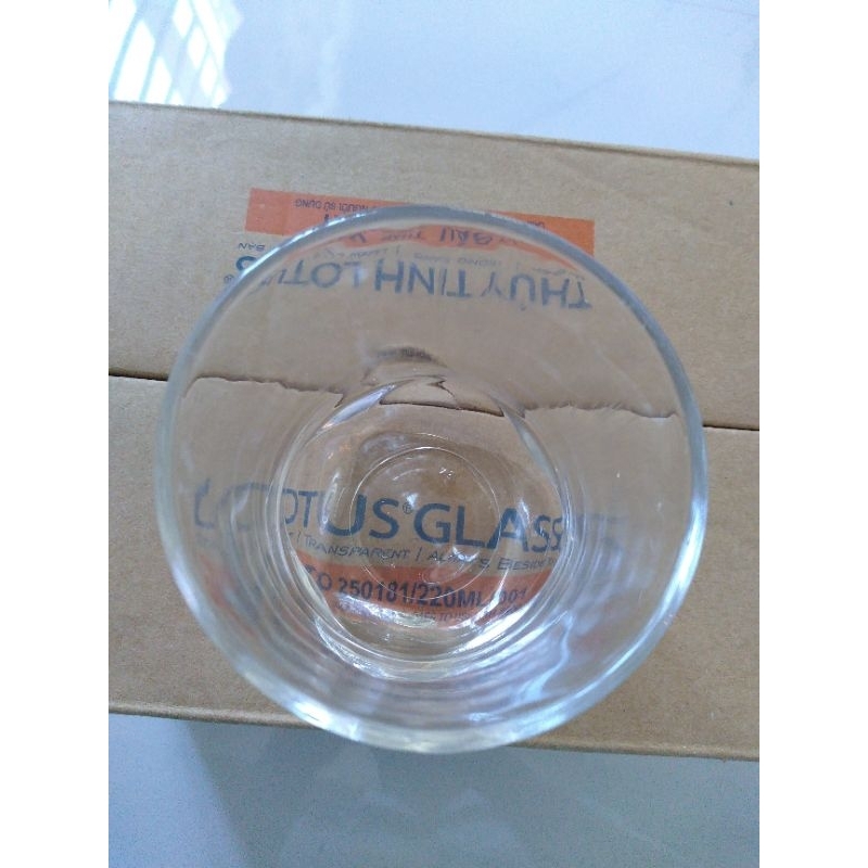 Ly, cốc thủy tinh lotus thanh lý theo bộ giá cực rẻ