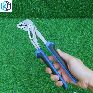 Kìm mỏ quạ 7 lỗ trượt hàm rộng, chiều dài kìm 250mm Kintech
